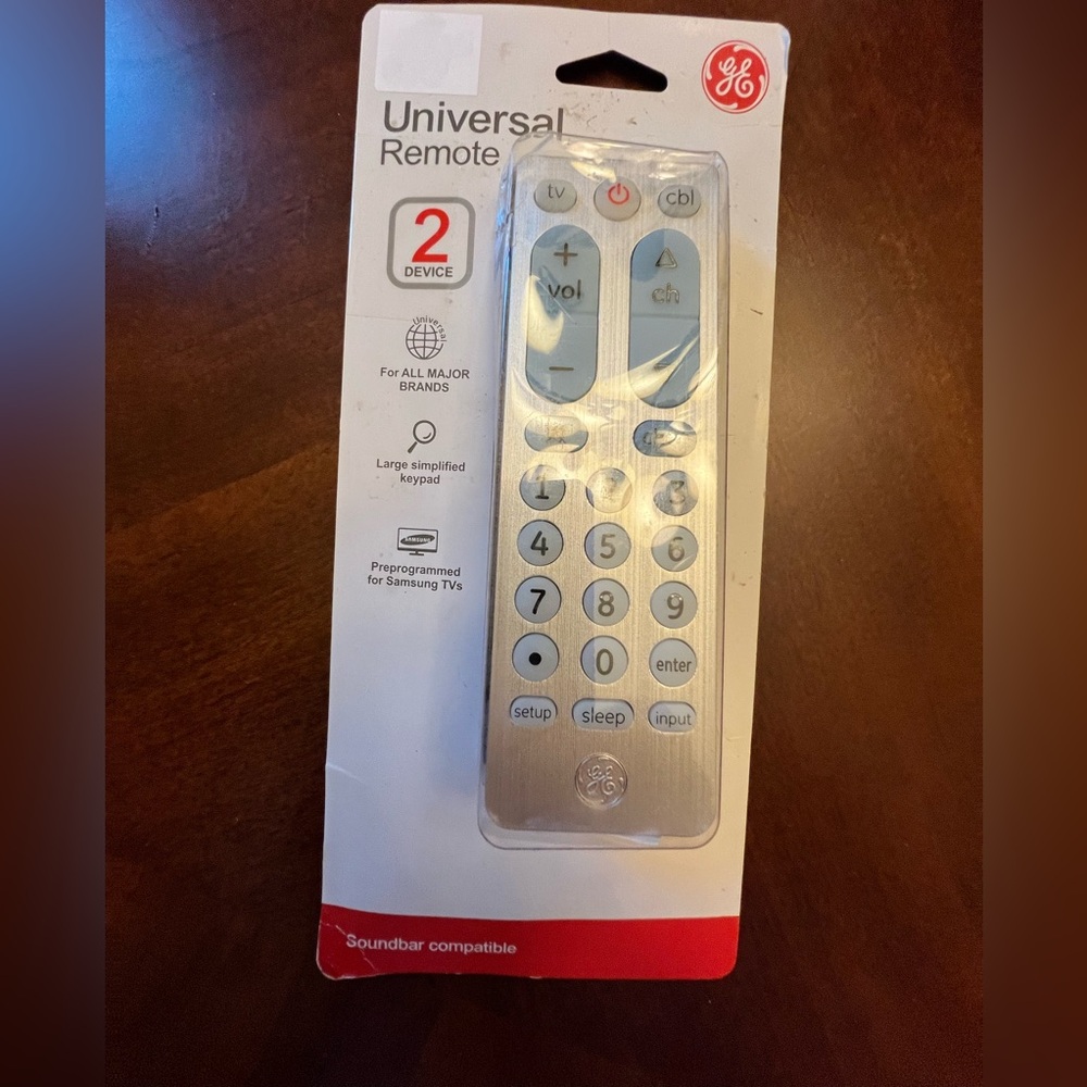 GE universal remote